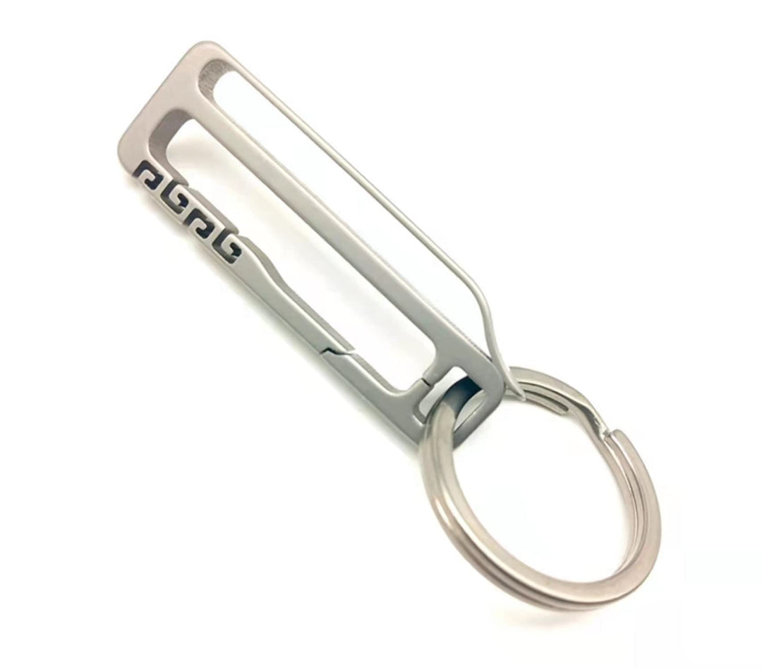Belt Loop Keychain Clip, Car Key Chain, Titanium Keychain Can Quick Release Key Holder, Best Gift