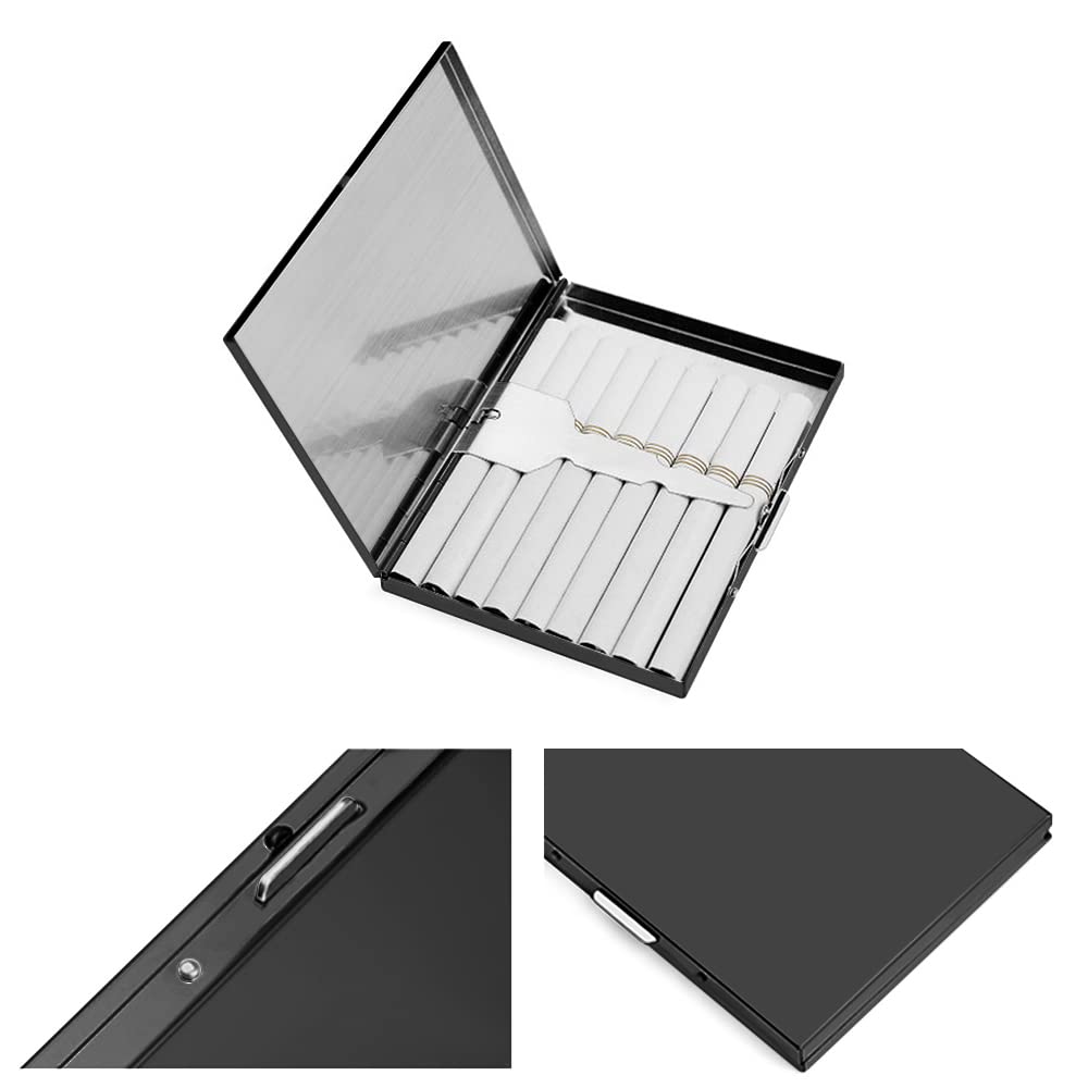 Stainless Steel Extra Slim Cigarette Case Metal Cigaret