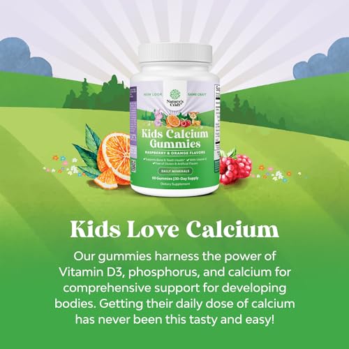Natures Craft Tasty Kids Calcium Gummies - Vitamin D &a