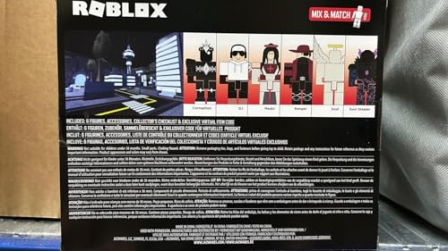 Action Collection - Tower Defense Simulator: Cyber City Six Figure Pack [Includes Exclusive Virtual Item]
