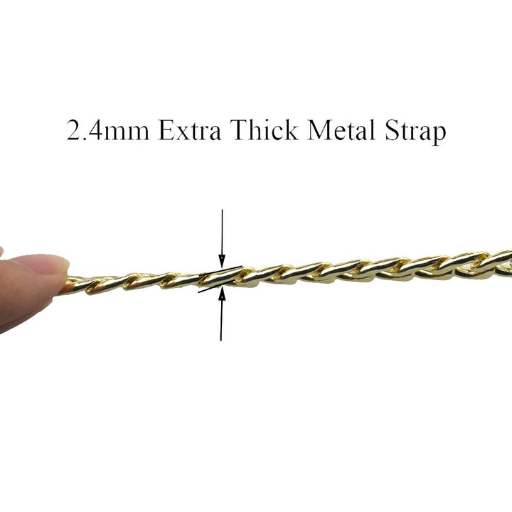 HAHIYO Purse Chain Strap Length 15.7 inches Light Gold 