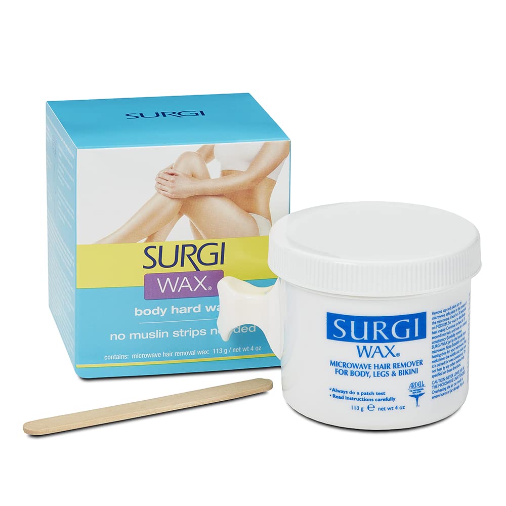 Surgi-wax Hair Remover For Bikini, Body &amp; Legs, 4-Ounce Boxes (Pack of 3)