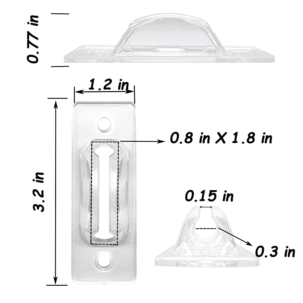 Light Switch Guard, 6 Pack, Clear Light Switch lock, Child Proof Light Switch Cover Guard, Keeps Light ON Or Off Protects Your Lights or Circuits from Accidentally Being Turned on or Off