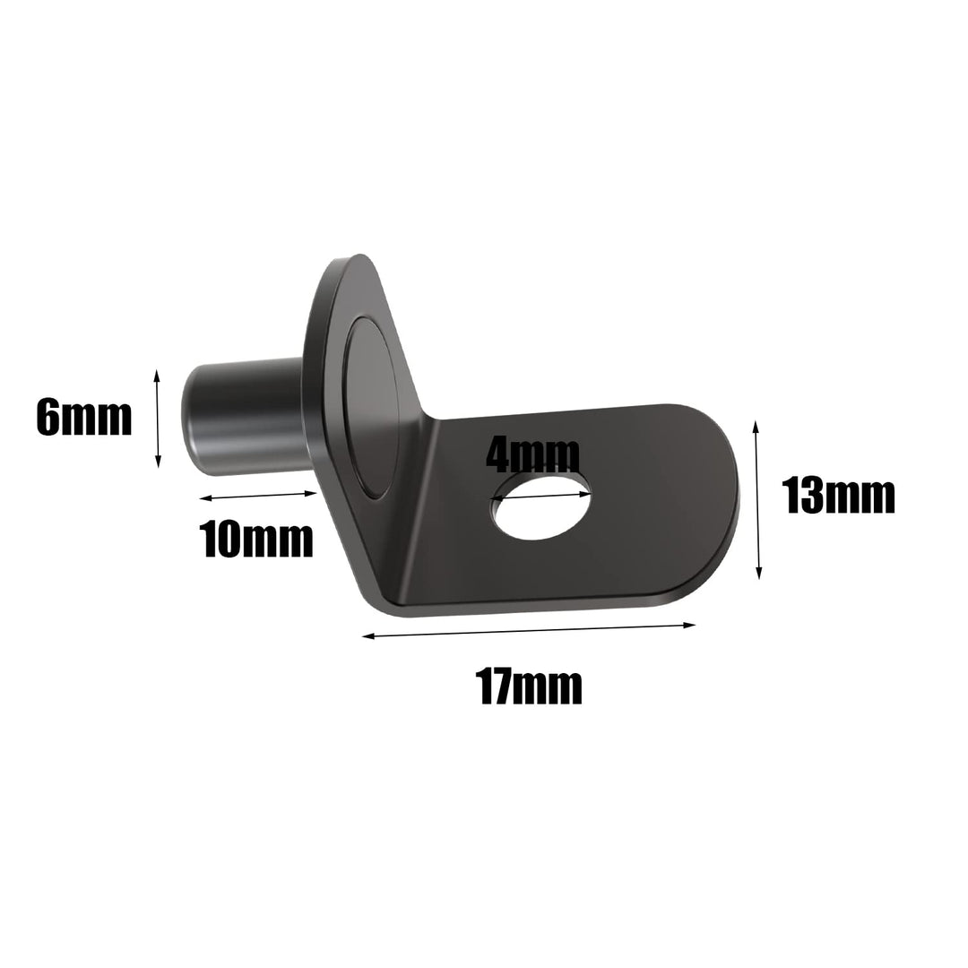 50 PCS Shelf pins, Shelf Bracket Pegs with Hole, Bracke