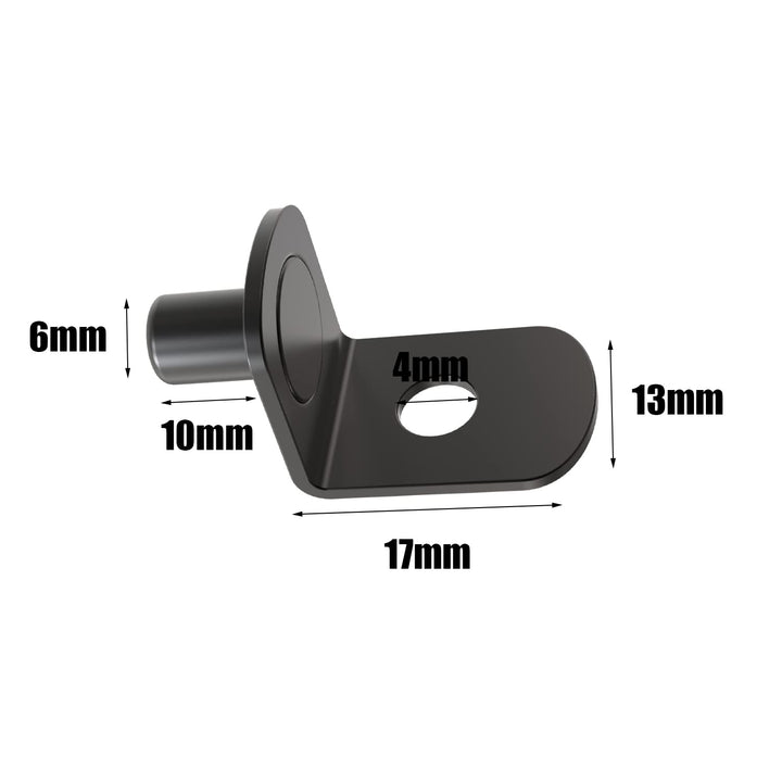 50 PCS Shelf pins, Shelf Bracket Pegs with Hole, Bracke