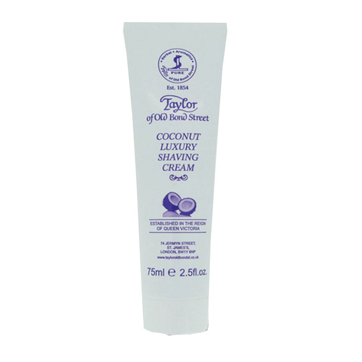 Coconut Shaving Cream Tube (2.5 oz)