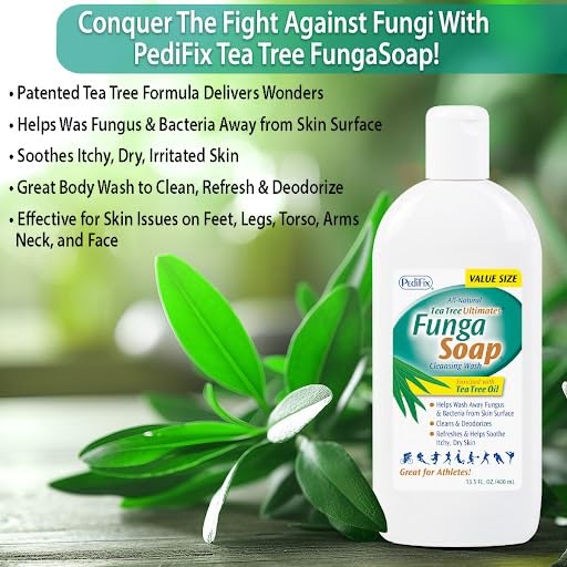 PediFix FungaSoap Cleansing Wash Value Size,13.5 Ounces
