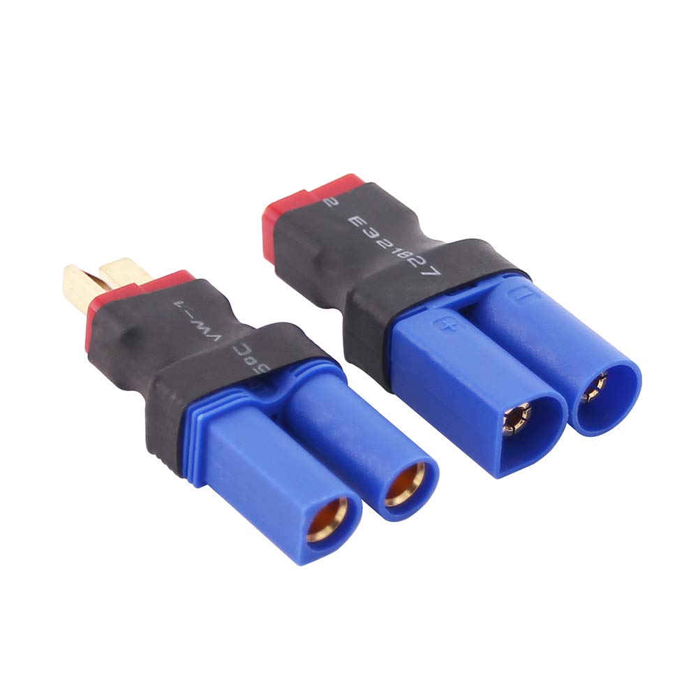 4pcs EC5 to T-Plug Style Male Female RC Connector Adapter(C82-4)