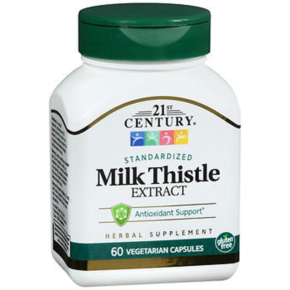 Vitamins Thistle Extract Veg Capsules, 60 Count (21338)