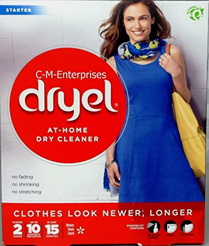 At-Home Dry Cleaner Starter Kit, Gentle Laundry Care for Special Fabrics and Dry-Clean-Only Clothes, 2 Load Capacity