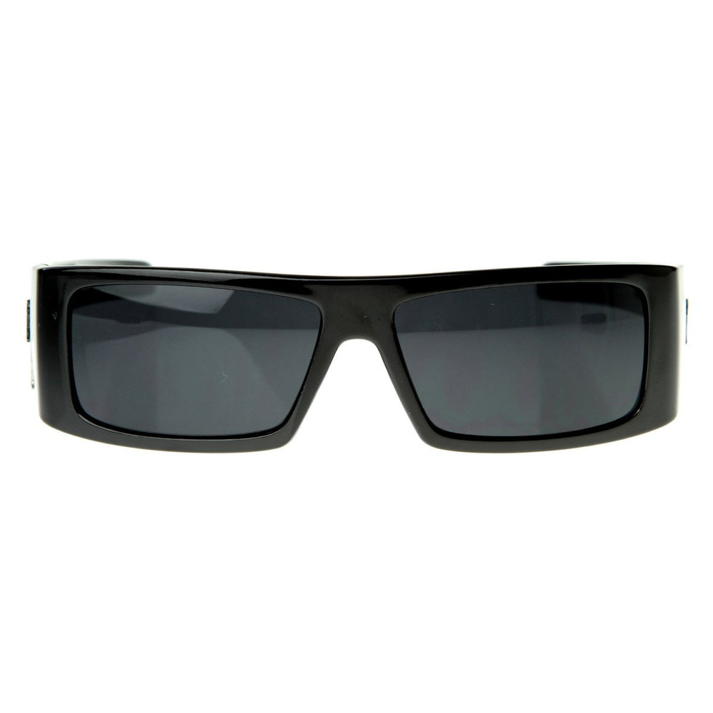 Locs - Official LOCS Hardcore Gangsta Shades Square Sports Frame Sunglasses L...