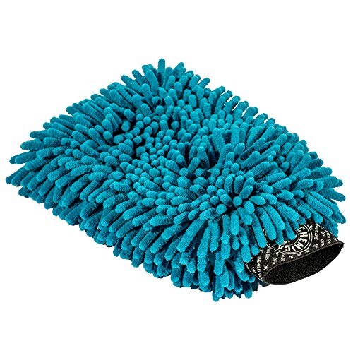 MIC498 Chenille Premium Scratch-Free Microfiber Wash Mitt, Safe for Cars, Trucks, SUVs, RVs &amp; More, (10.9 x 8) 1 Pack