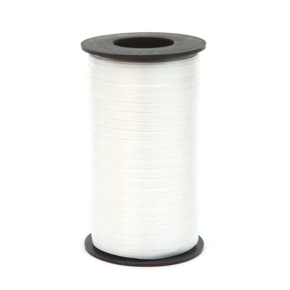 Splendorette Crimped Curling Ribbon, 3/16-Inch Wide by 500-Yard Spool, Silver