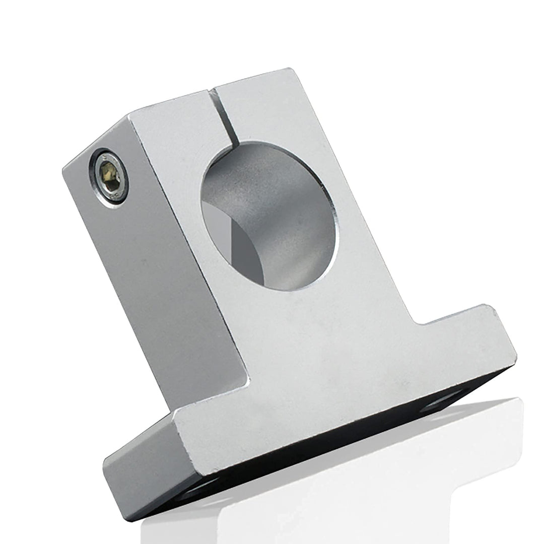 2Pcs Linear Motion Rod Shaft Slide Guide D 10mm x L 39.37 inch / 1000mm + 4Pcs Block Bearings SCS10UU + 4Pcs Aluminum Rail Support SK10 Linear Motion Set Kit for 3D Printer, DIY, CNC