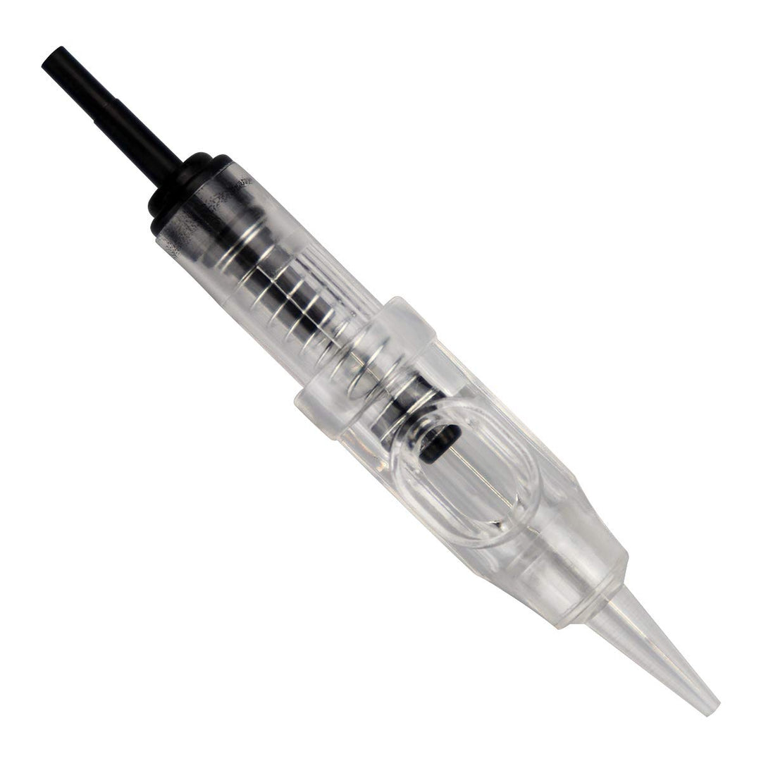 20 Pcs Disposable Permanent Makeup Cartridge Needles Disposable Eyebrow Tattoo Needle for Permanent Makeup Pen Machine (1R-20 pcs)