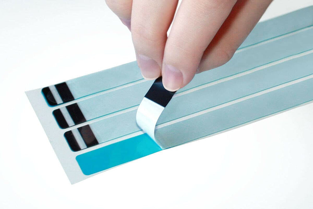 4 x Adhesive Strips Mounting Stretch-Release Pull Tabs with Handle for Laptop LCD Screens Without Tabs
