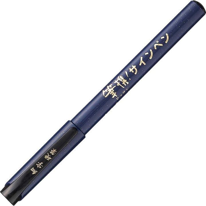 Kuretake HIKKEI! SIGN PEN FINE Brush Pen, Professional 