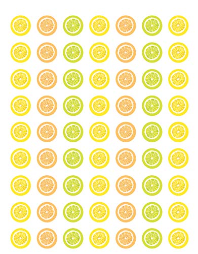 Lemon Zest Mini Stickers, Pack of 378