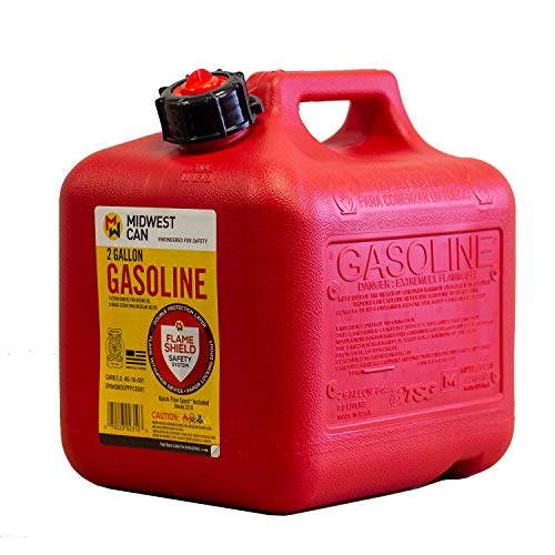 Quick-Flow Spout 2310 2 Gallon 8 oz. Gasoline Can w