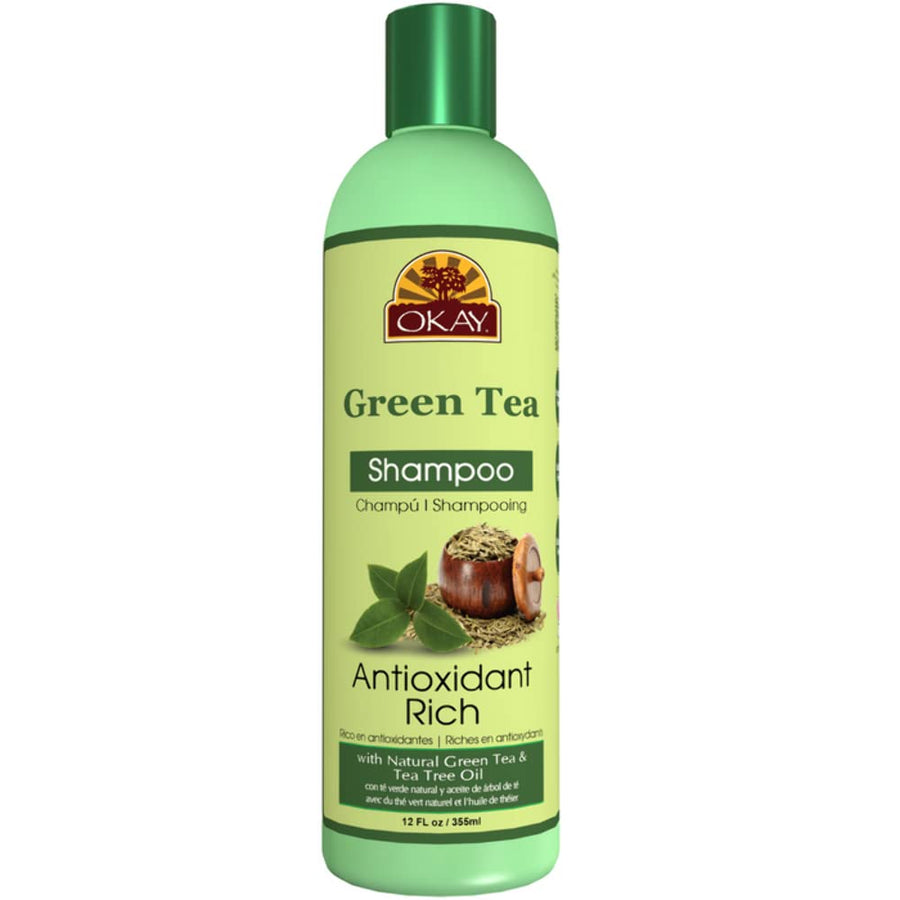 Green Tea Nourishing Antioxidant Rich Shampoo, 12 Ounce