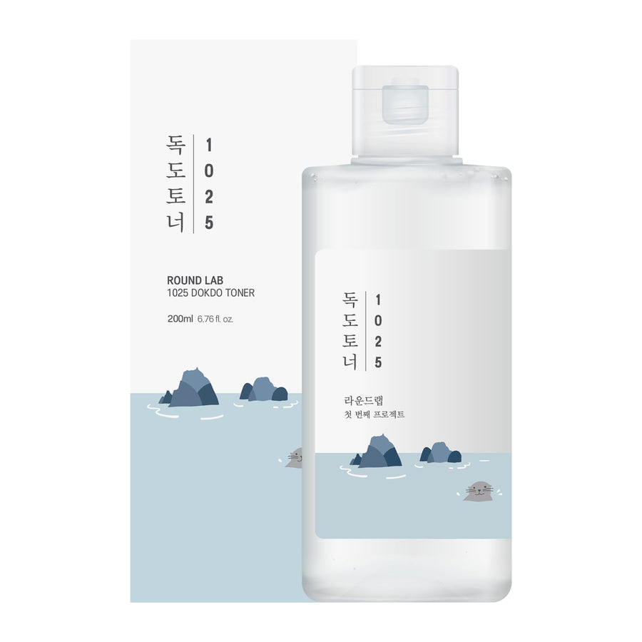Dokdo Toner | Exfoliate daed skin cells, Replenish skin with long lasting moisture, Hydrating, Watery Type Toner (6.76fl.oz)