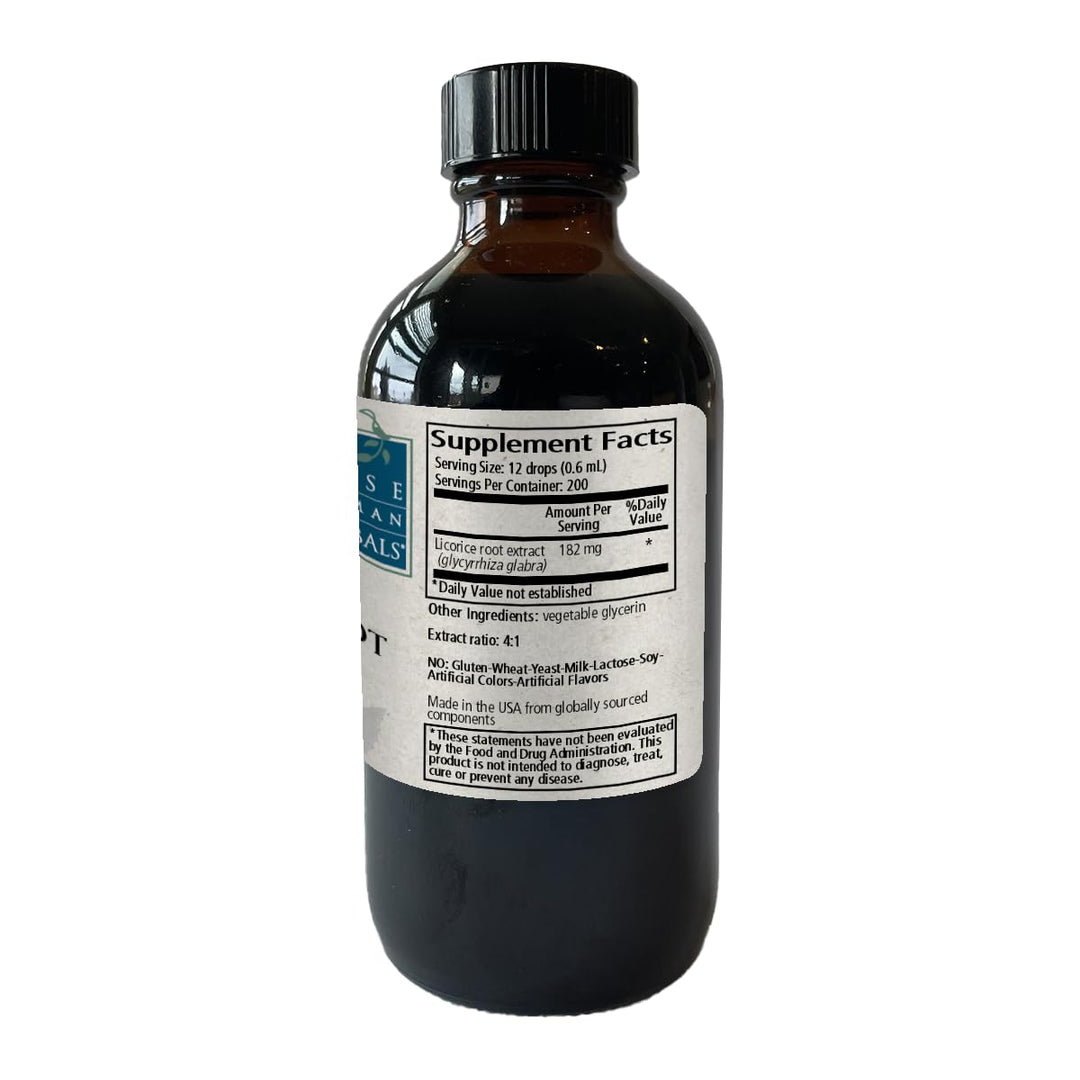 – Licorice Root Solid Extract – 4 oz - Extra Strength 4:1 Extract Liquid - Alcohol-Free - Supports Healthy Digestion &amp; Immune System Function
