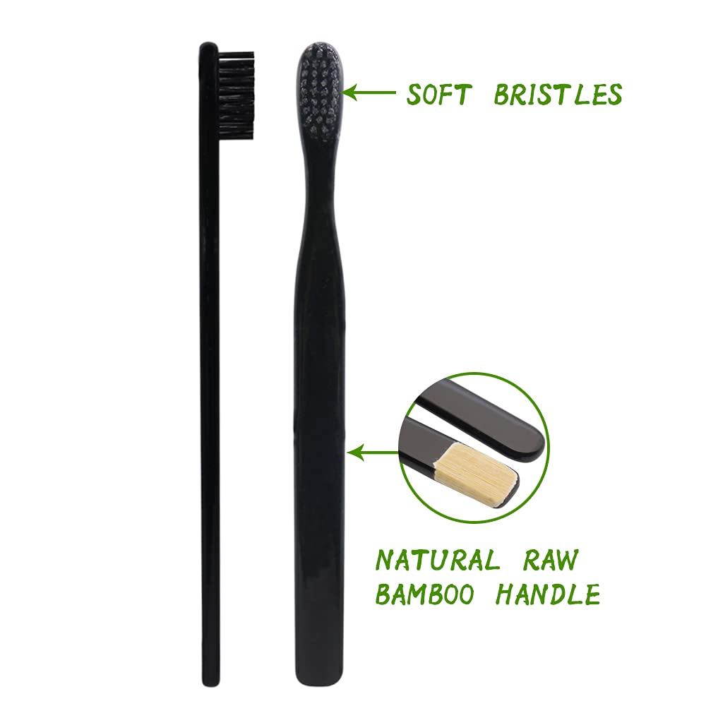 Bamboo Toothbrush Soft Bristles Manual Toothbrush Adult