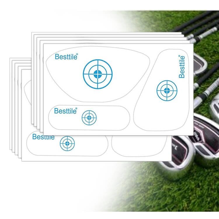 Golf Impact Tape Labels,300 Golf Stickers,Driver,Iron and Universal Impact Label