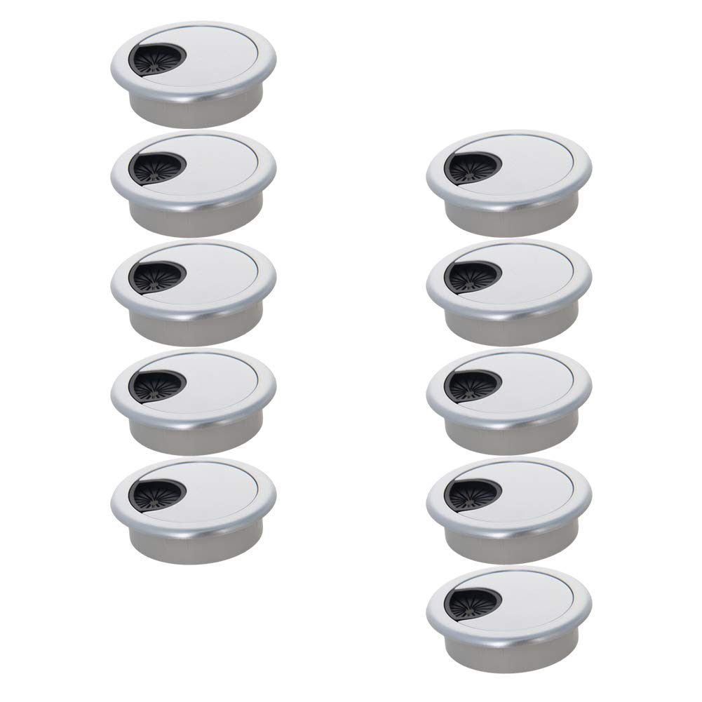 MroMax 1.89 Desk Grommet ABS 48mm Cable Hole Cover Cord