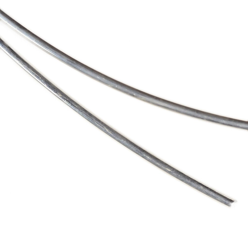 .999 Fine Silver 16 Gauge Round Wire, 0.051 Diameter, Soft Temper, 1 Foot 6 Inches – Silver Wire for Jewelry Making, Wire Wrapping, Crafting, Bezels – SKU: ss1701