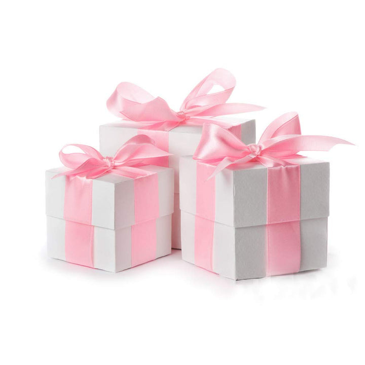 LIUYAXI Pink Double Face Satin Ribbon 1/4 X 50 Yards, Ribbons Perfect for Crafts, Gift Wrapping, Bow Making and More