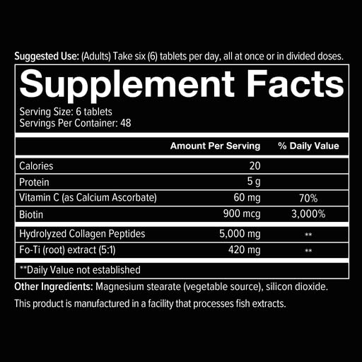 Youtheory Men&#39;s Collagen - 5,000 mg Collagen - 