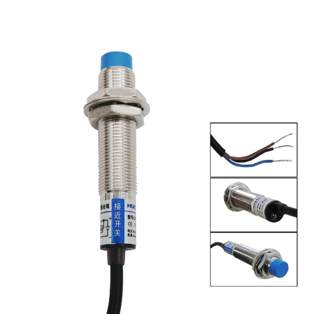 /M12 Approach Sensor Inductive Proximity Switch NPN NC DC 6-36V, 4mm Detecting Distance LJ12A3-4-Z/AX