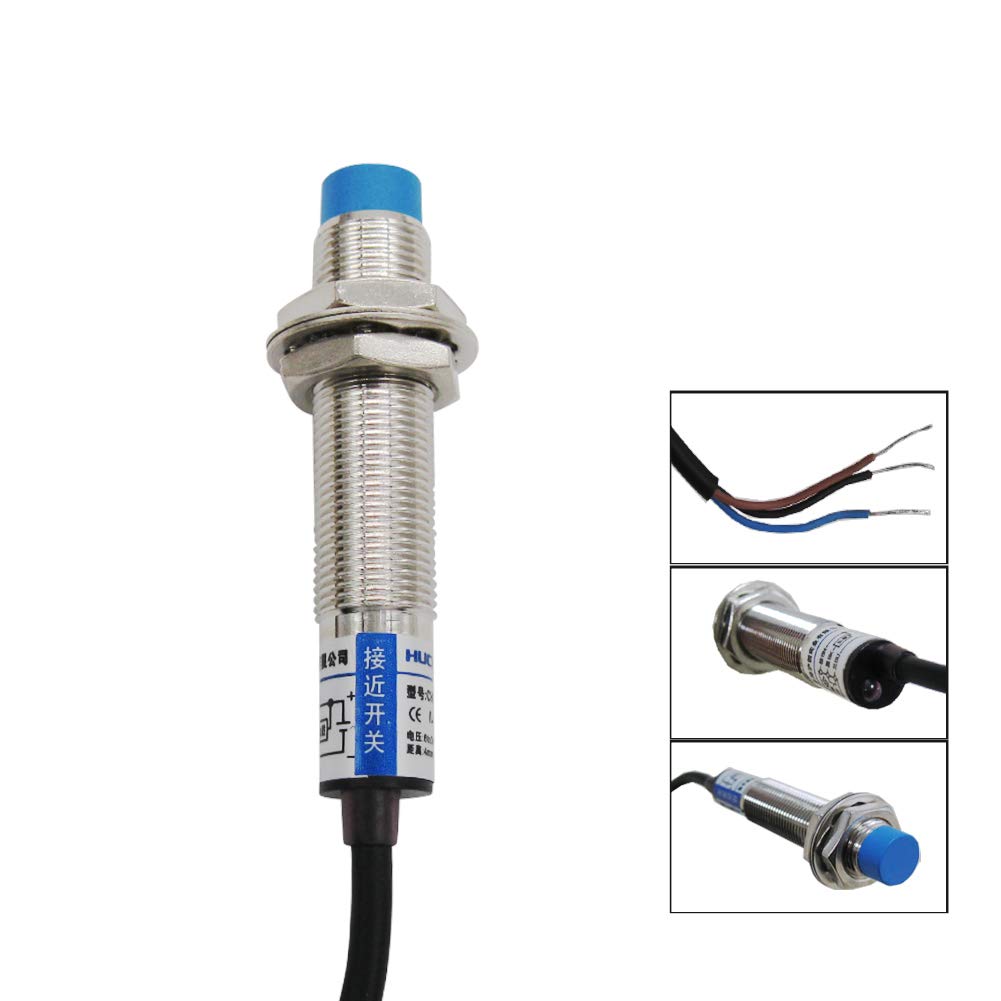 /M12 Approach Sensor Inductive Proximity Switch NPN NC DC 6-36V, 4mm Detecting Distance LJ12A3-4-Z/AX