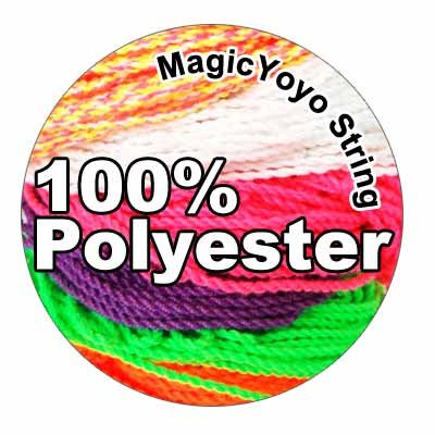 MAGICYOYO 100% Polyester Professional Yoyo Strings for 
