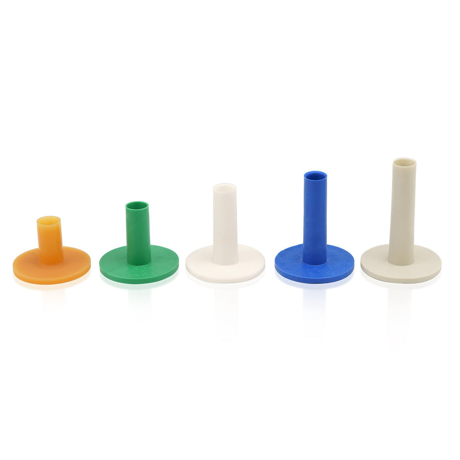 Golf Rubber Tees Practice Training - , Driving Putting Chipping Range Mixed Size, Excellent Effect Used with Golf mats and Golf nets, Suitable for Indoor Outdoor Backyard Home Office (5)