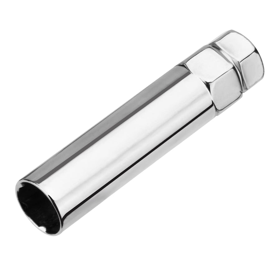 6 Spline Drive Tuner Lug Nuts Key for Wrench with 3/4'' (19mm) and 13/16''(21mm) Hex, Chrome Lugnuts Socket Replacement Tool for 1/2 12x1.5 12x1.25 Lug Nut