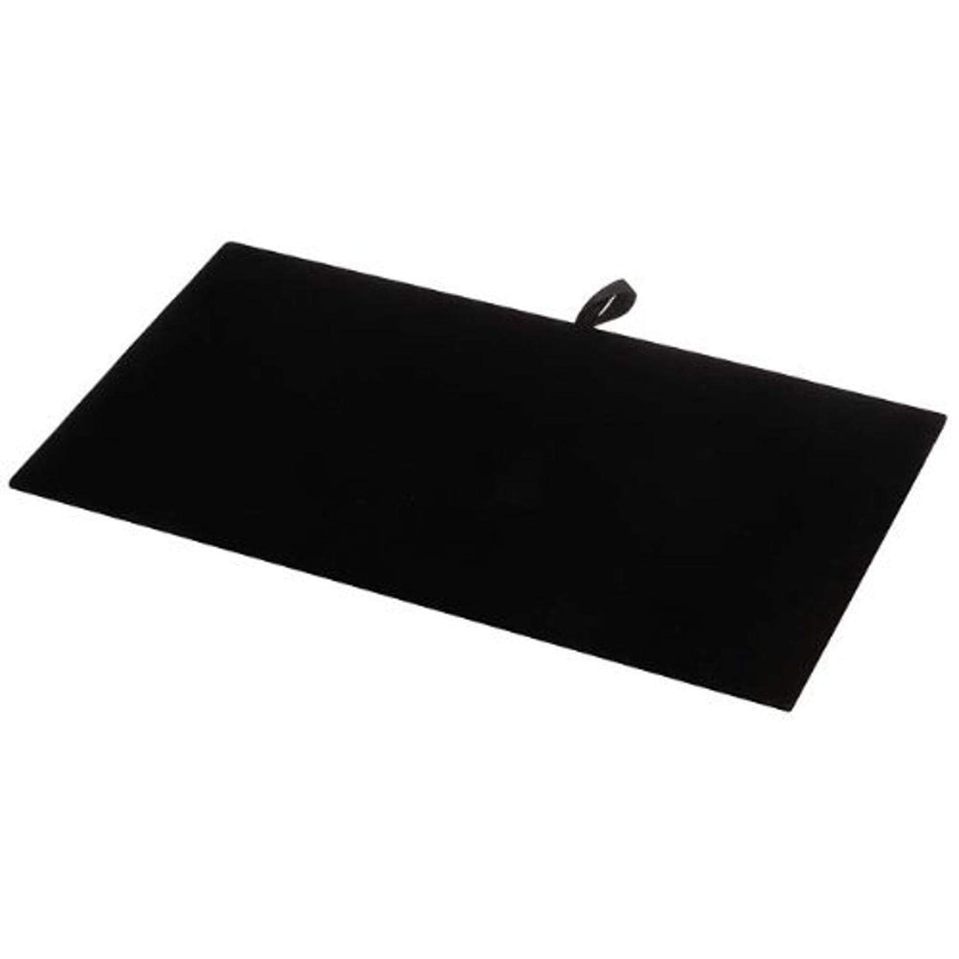 Beadaholique Jewelry Display Pad, Luxurious Black Velvet