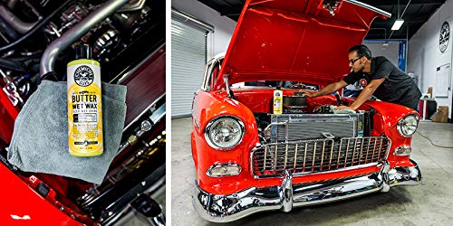 MIC35203 Workhorse Professional Grade Microfiber Towel, Gray (Safe for Car Wash, Home Cleaning &amp; Pet Drying Cloths) 16 x 16, Pack of 3