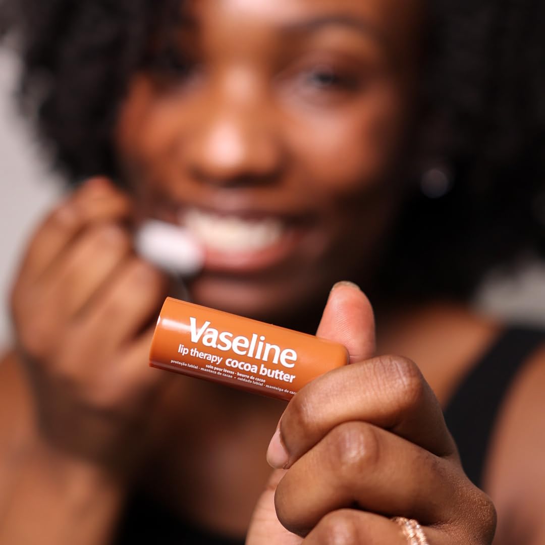 Vaseline Lip Therapy Cocoa Butter (3 Pack)…