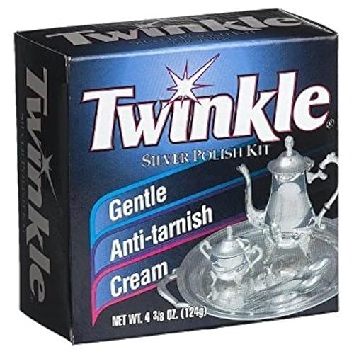 Twinkle Silver Polish Kit, Gentle Anti-Tarnish Cream 4.