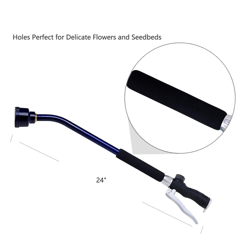 GREEN MOUNT Watering Wand, 24 Inches Sprayer Wand with 