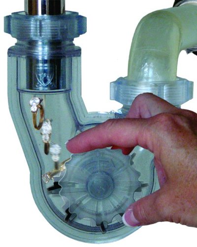 - No Clog Drain P-Trap Retrofit