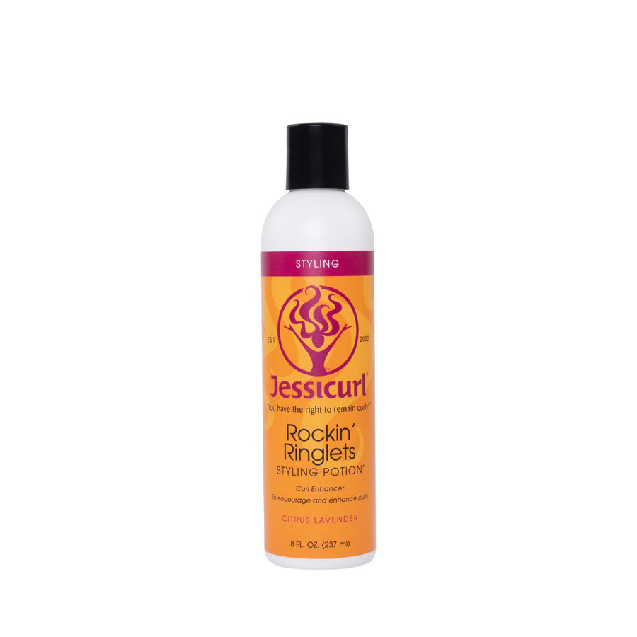 , Rockin' Ringlets Styling Potion, Citrus Lavender, 8 Fl oz. Curl Enhancer with Flaxseed Extract, Curl Defining Styler for Curly Hair and Frizz Control