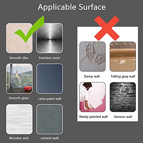 No Drill Curtain Rod Brackets 6 Pcs Curtain Rod Holder Self Adhesive Nail Free Adjustable Rod Bracket Transparent Fixing Hook for Hanging Curtains Towels Bath Towels Coats(2 Black S-Hooks Included)