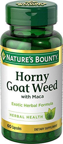 Nature's Bounty Horny Goat Weed with Maca, Herbal H