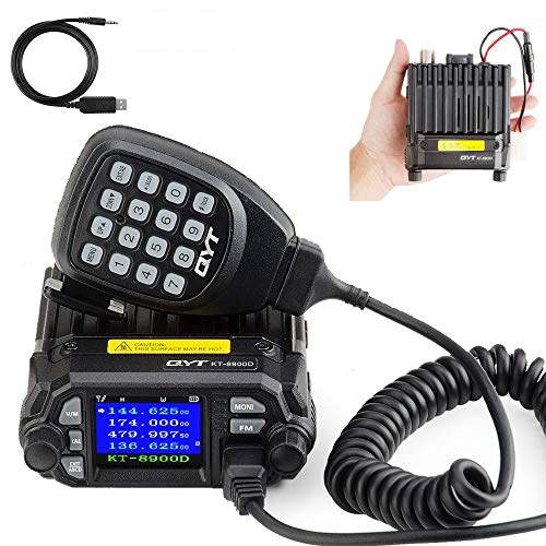 KT-8900D Dual Band Mini Car Radio Mobile Transceiver VHF UHF Compact Design