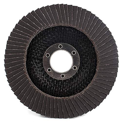 SI FANG 320 Grit Flap Discs 4 1/2 Inch Aluminum Oxide 1
