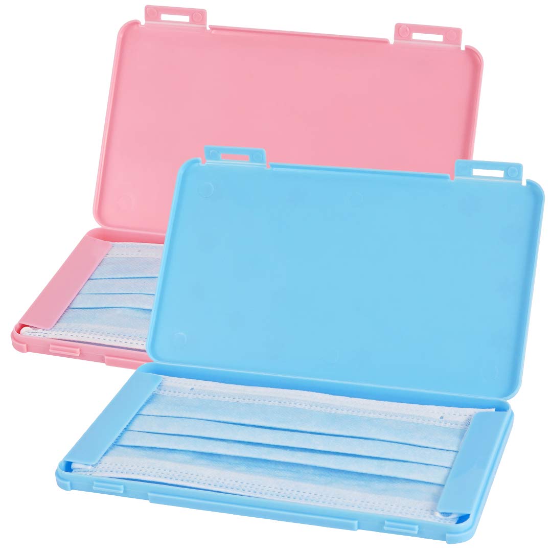 Orichane Mask Holder Face Masks Plastic Case Storage Ba