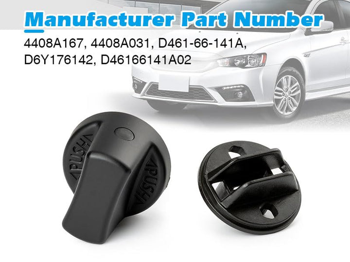 Keyless Ignition Knob Push Turn Key Start Switch Knob Cap &amp; Insert for 2007-2013 Mitsubishi Outlander 2008-2017 Lancer 4408A167 4408A031